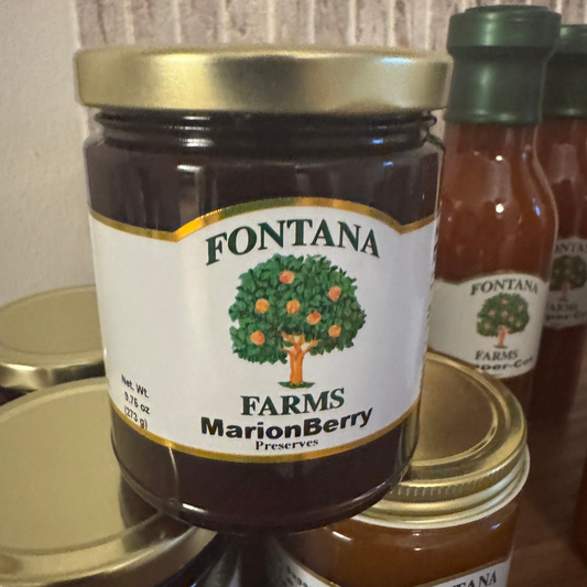 Fontana Farms MarionBerry Preserves 10 Oz.