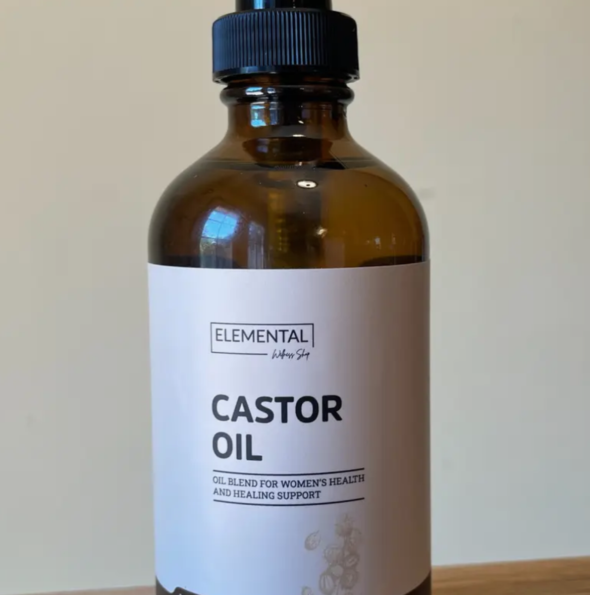 Organic Cold-Pressed Castor Oil, Hexane-Free and Therapeutic 8.5 Oz