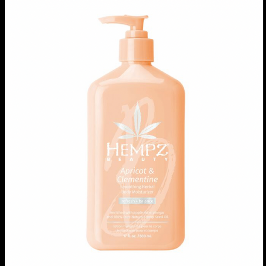 Hempz Apricot & Clementine Herbal Body Moisturizer 17 Fl Oz.